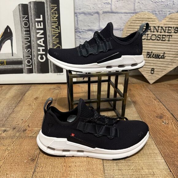 New On Cloud Cloudeasy women’s running sneaker black size 7 - Picture 2 of 10